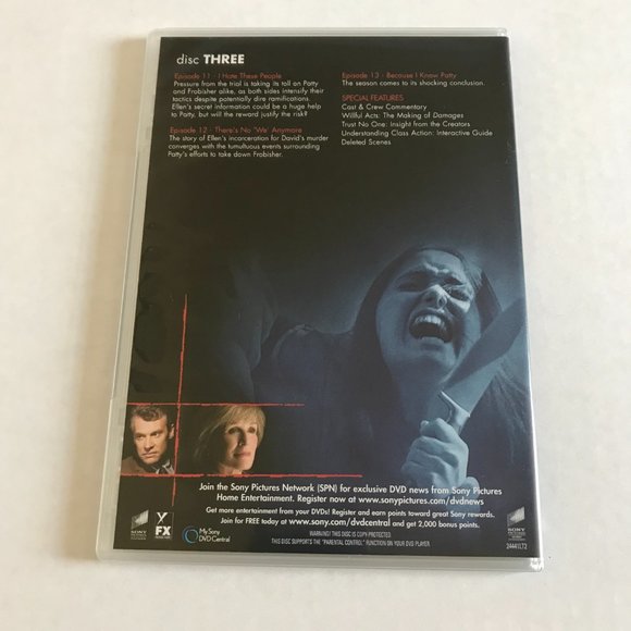 Damages-The Complete First Season DVD set - Picture 11 of 12